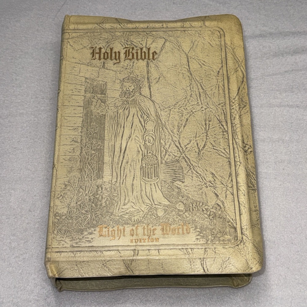Holy Bible Light Of The World Edition 1954 King James Version Illustrated